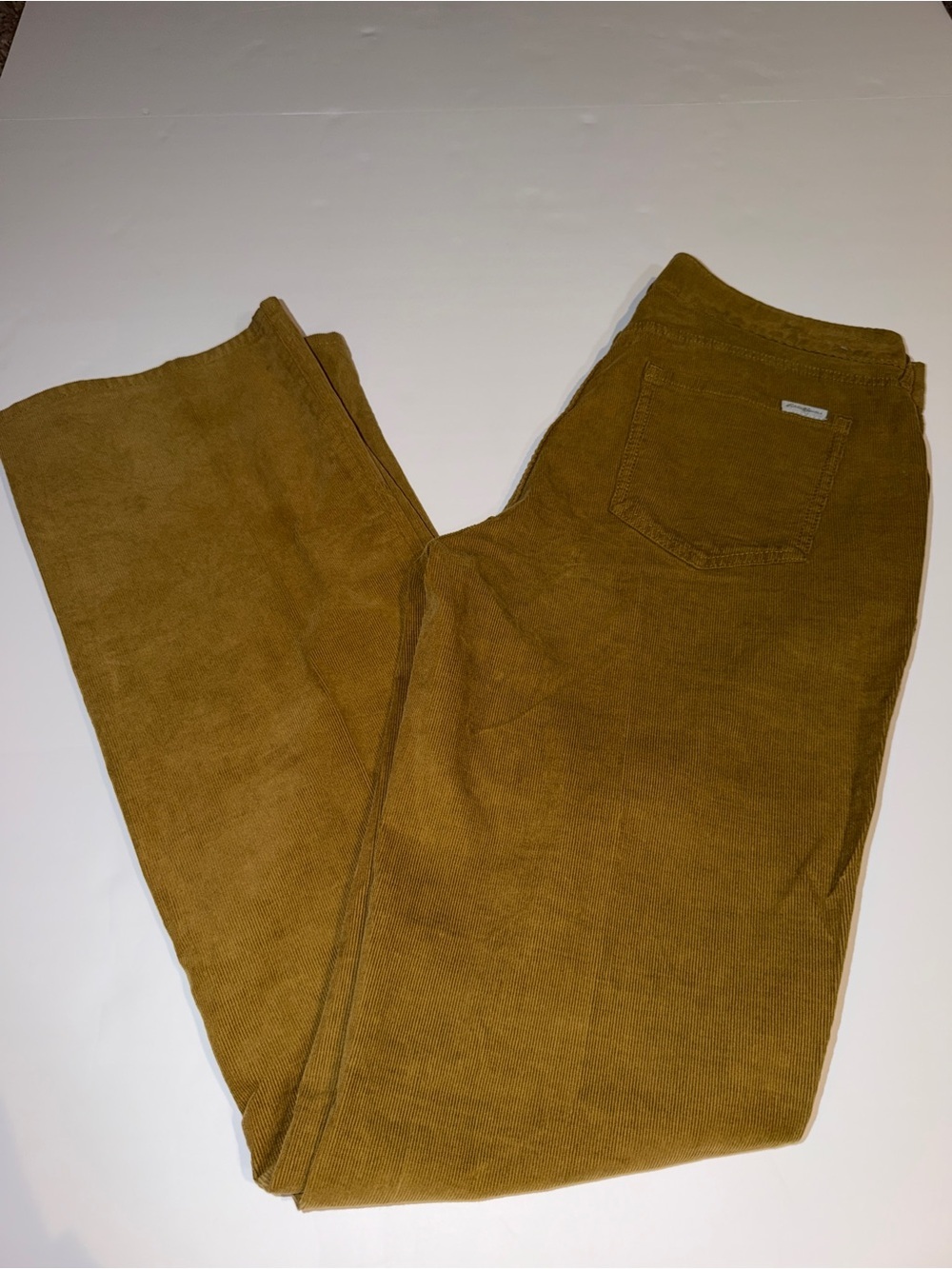 Edward Bauer Mustard Corduroy Pants